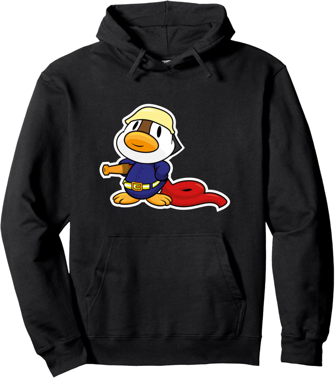 Kleine Ente bei der Jugendfeuerwehr Pullover Hoodie