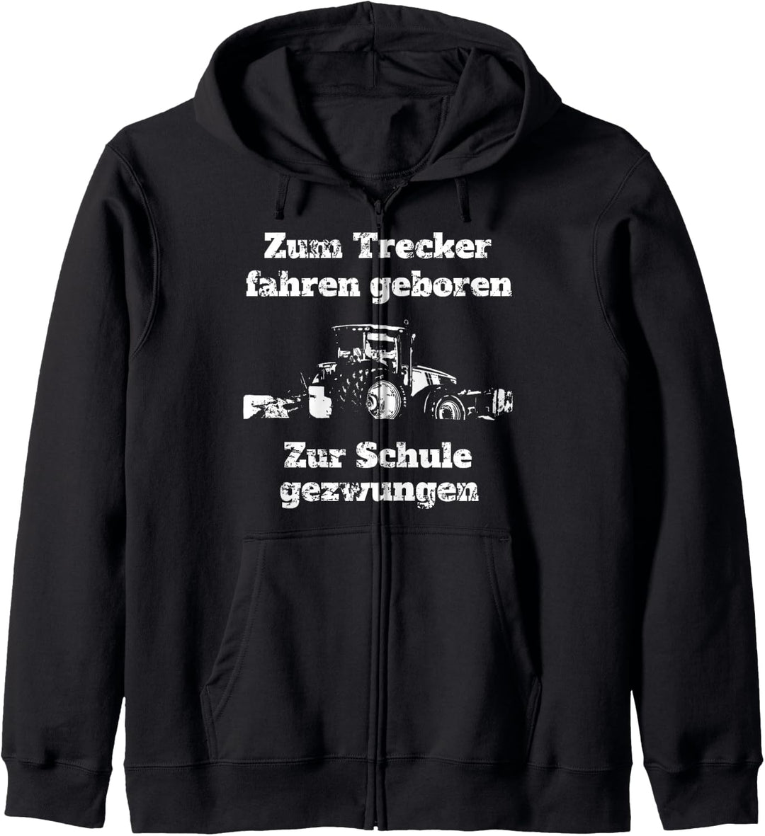 Trecker Landwirt Schlepper Kind Geschenk für Kinder Traktor Kapuzenjacke