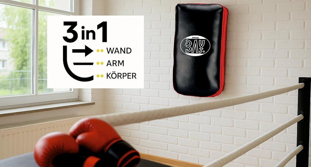 BAY Wand ARM KÖRPER Schlagpolster - 3 in 1 - Modell Wall - ARM - Body Schlagkissen Sandsack Boxsack