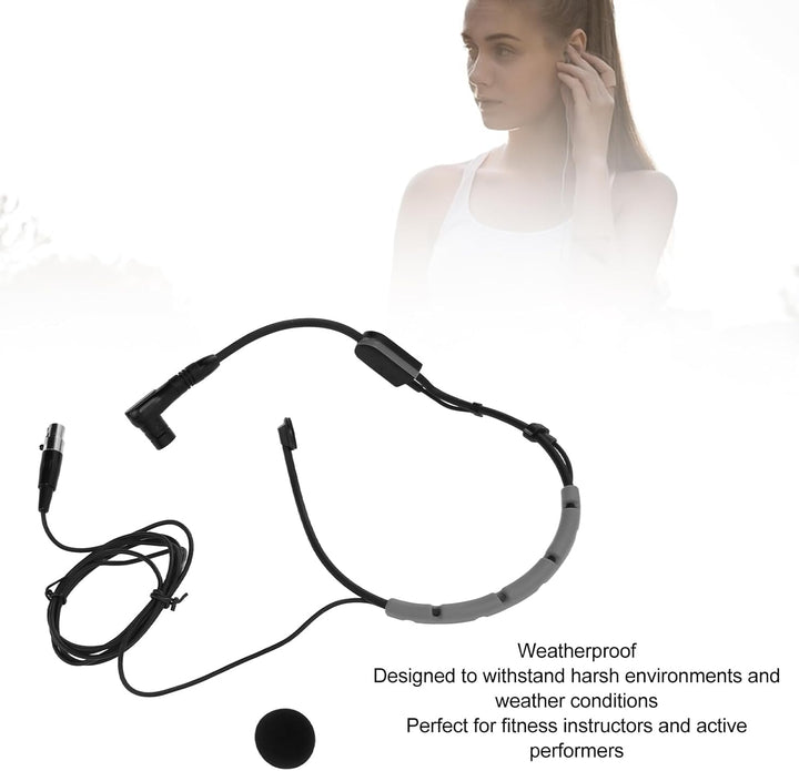 Kopfbügelmikrofon für Shure PGA31 SM31 SM35 Wireless-System, Headset-Kondensatormikrofon, mit TQG-An
