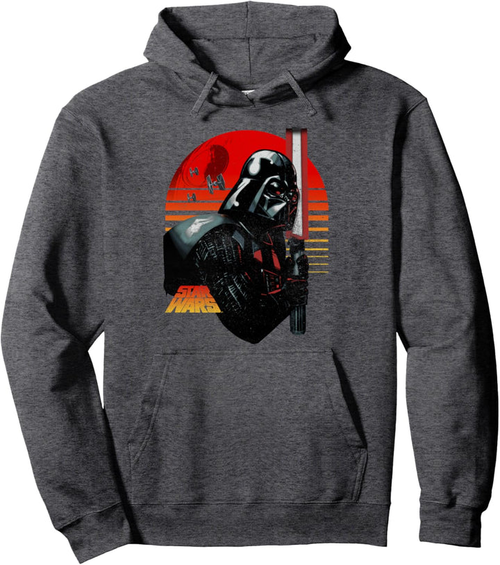 Star Wars Darth Vader Lightsaber Both Hands Poster Pullover Hoodie