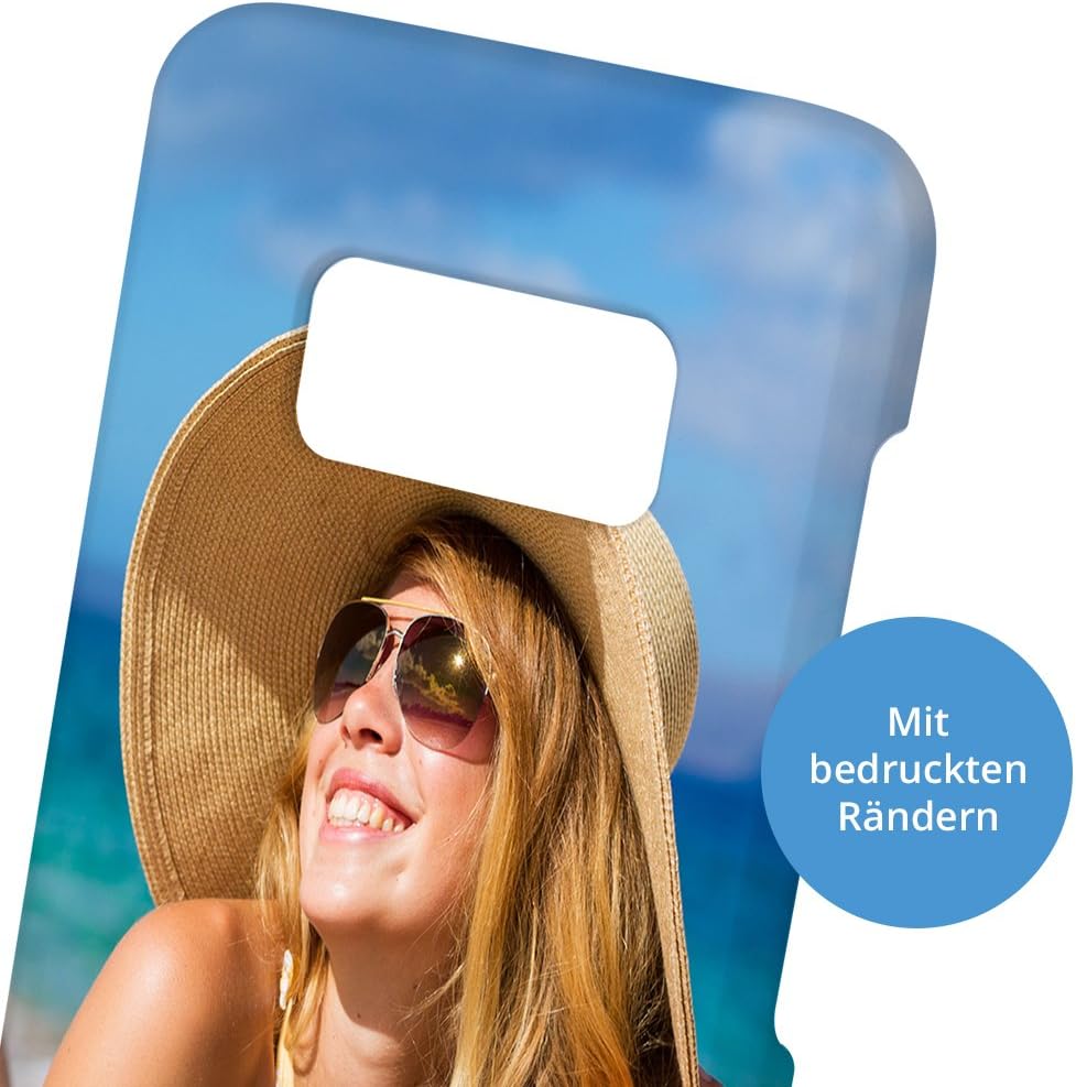 PhotoFancy ® – Samsung Galaxy S8 Hülle mit eigenem Foto Bedrucken – Smartphone Case als personalisie
