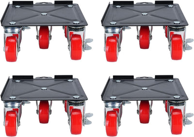 Robustes Möbeltransportwagen-Set, 3000 Kg Belastbar, mit 5 Universalrädern, Möbeltransportset, Möbel