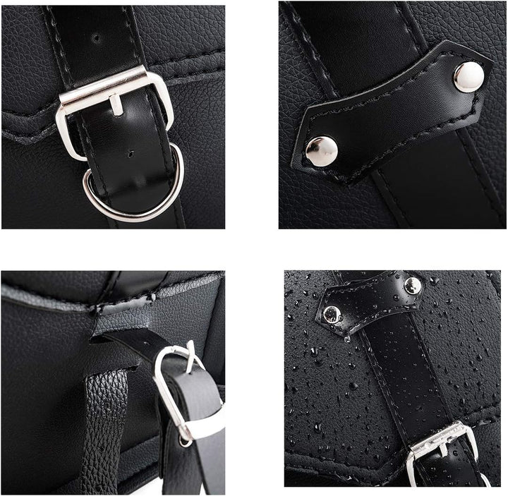 Motorrad PU Leder Satteltasche Universal Motorräder Werkzeugtaschen (Recht)