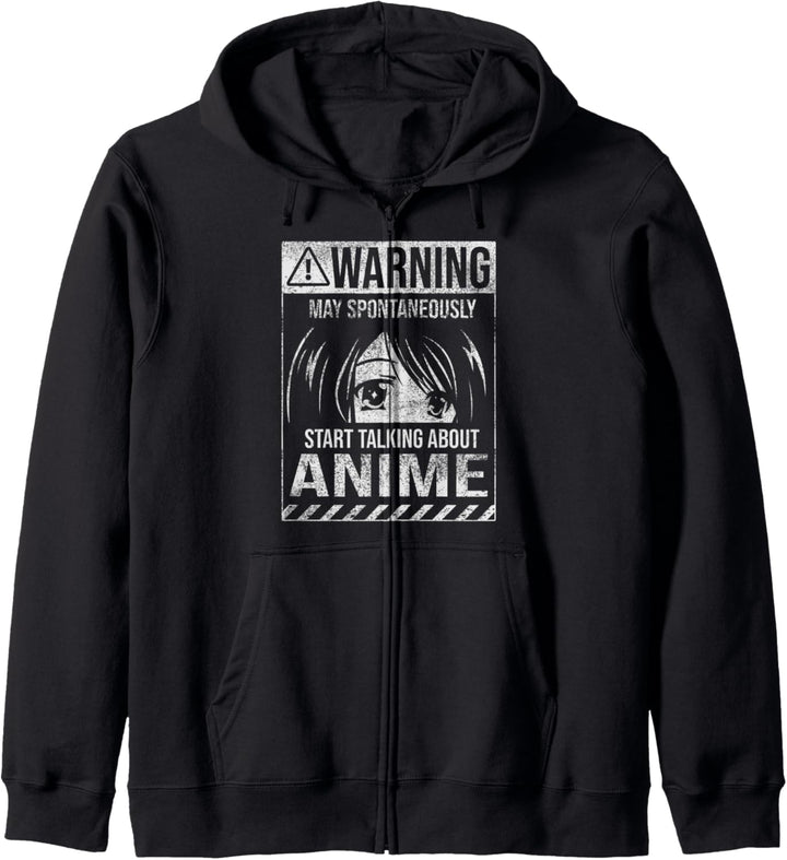 May Spontaneously Start Talking About Anime Manga Japan Kapuzenjacke