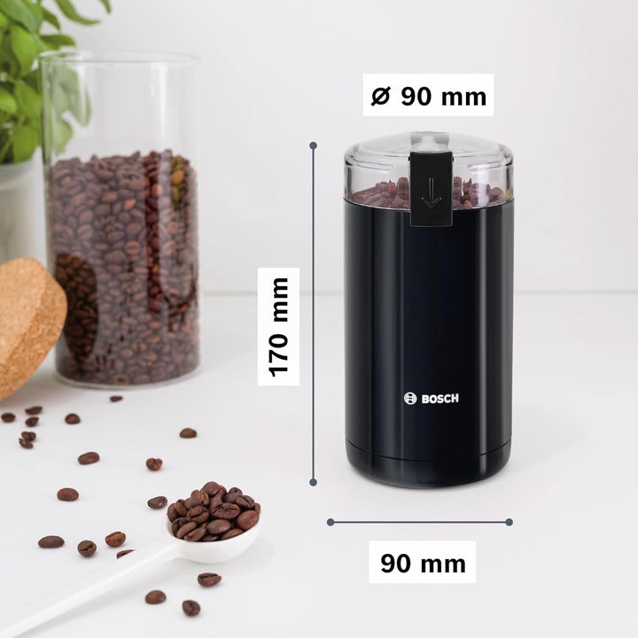 Bosch Hausgeräte TSM6A013B Kaffeemühle, Schwarz