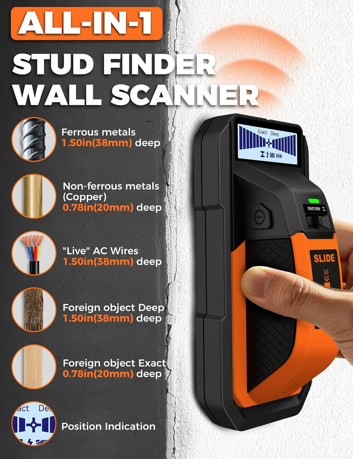 All-in-One Balkenfinder &amp; Wandscanner POROMETISTO DSF05