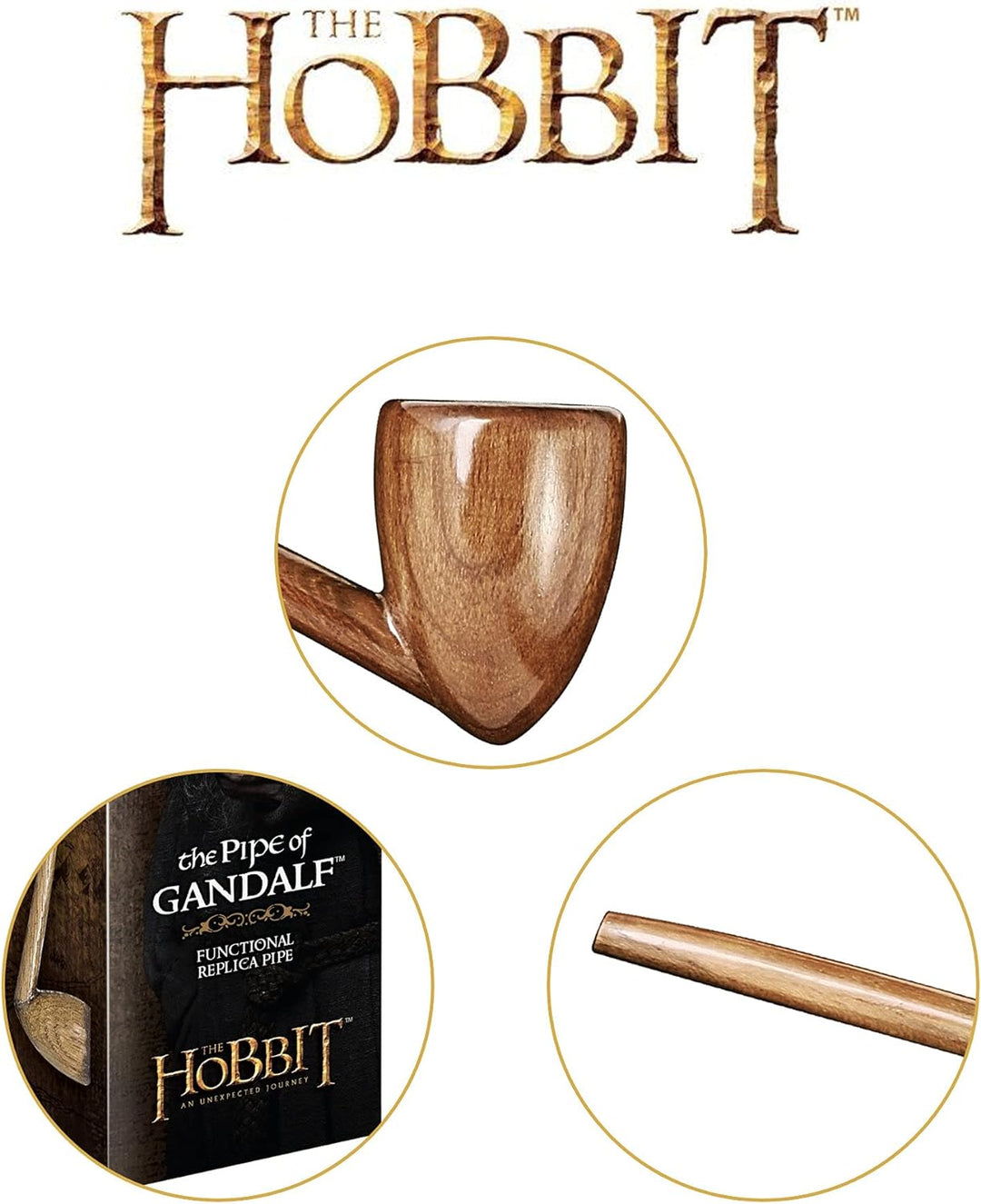 The Noble Collection Gandalf Pipe (Functional)