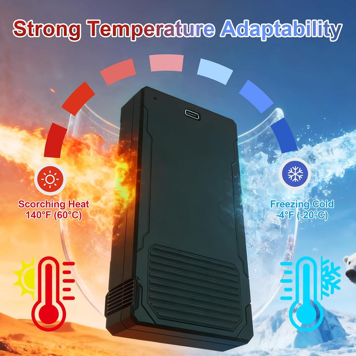 ANTIEE Akku 7000mAh für SPYPOINT LIT-22 Pro, Flex-M/S/G36 Serie | Akku für Flex Dark/S-Dark/Flex-Plu