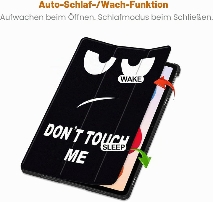 GIOPUEY Hülle Kompatibel mit Xiaomi Redmi Pad 2 Pro 12.1 2025, Flip Case [Bracket-Funktion] 360° Sch