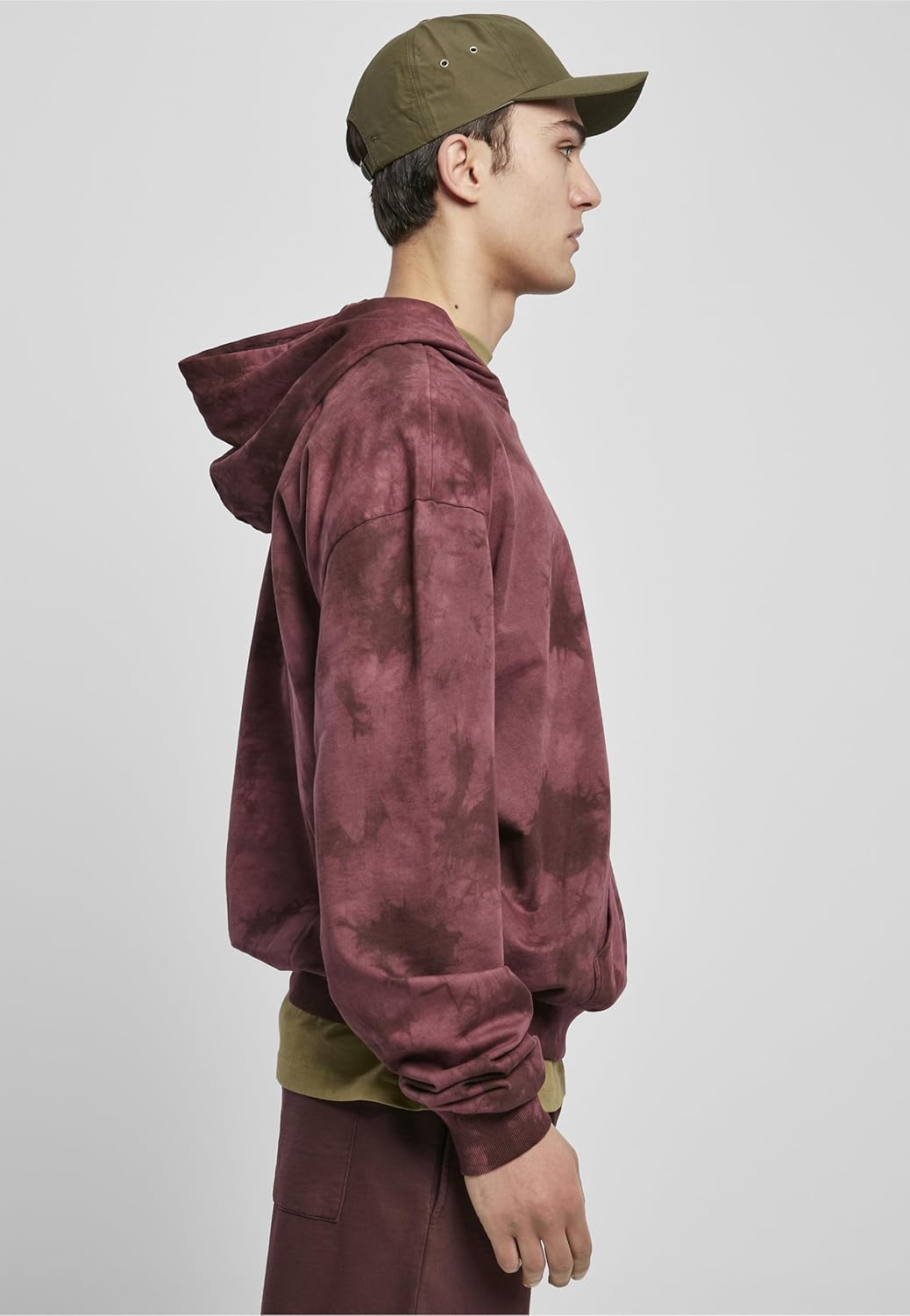 Urban Classics Herren Kapuzenpullover S Cherry, S Cherry