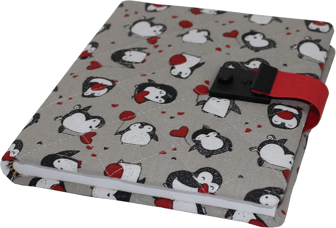 Tagebuch mit Schloss Pinguin