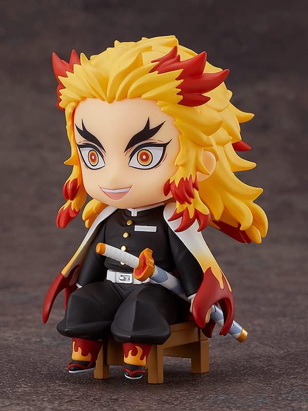 Demon Slayer: Kimetsu no Yaiba Nendoroid Swacchao! Figur Kyojuro Rengoku 9 cm