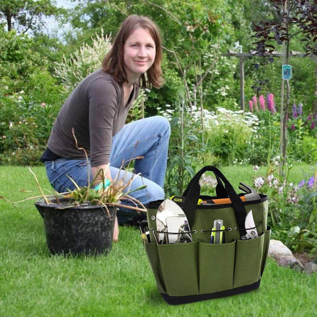 Ledeak Garten Werkzeugtasche, Multifunktionale Wasserdichte Haushalt Softbag Werkzeug Tragbare Aufbe