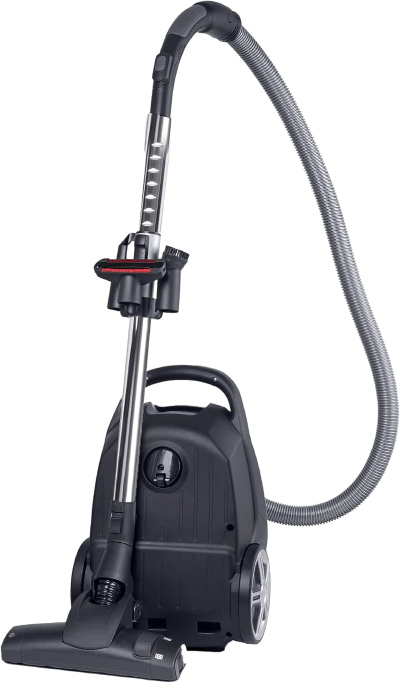 Black Vac Power | TS 790 Boden-Staubsauger mit Beutel I Leiser Staubsauger mit Hochleistungsmotor I