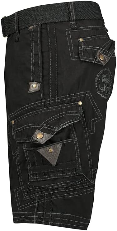 Geographical Norway Herren Cargo Short Sommer Bermuda Kurze Hose Shorts Brandiing- Production S Schw