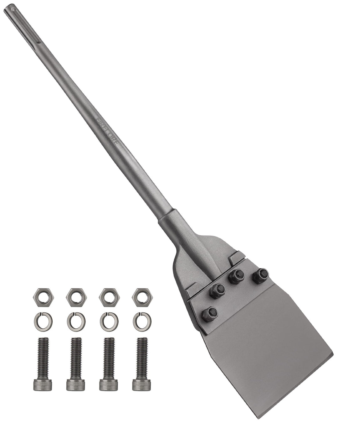 Firecore SDS Max Boden-Schaber, Spachtelmeissel SDS Max, 635mm×150mm, spachtel werkzeug für Böden, V