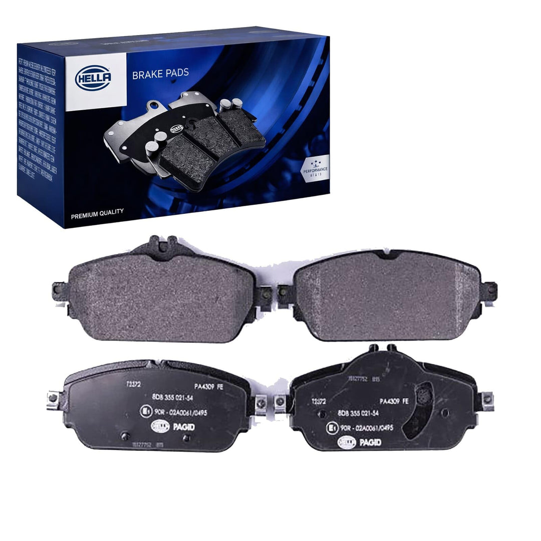 HELLA PAGID 8DB 355 021-541 Bremsbelagsatz - T2372 - Dicke/Stärke: 19.3mm - Bremssystem: TRW - für V
