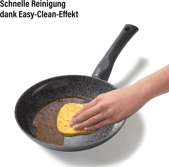 STONELINE Ceramic Bratpfanne 20 cm Keramikpfanne Induktion Antihaft Pfanne Keramikbeschichtung mit e