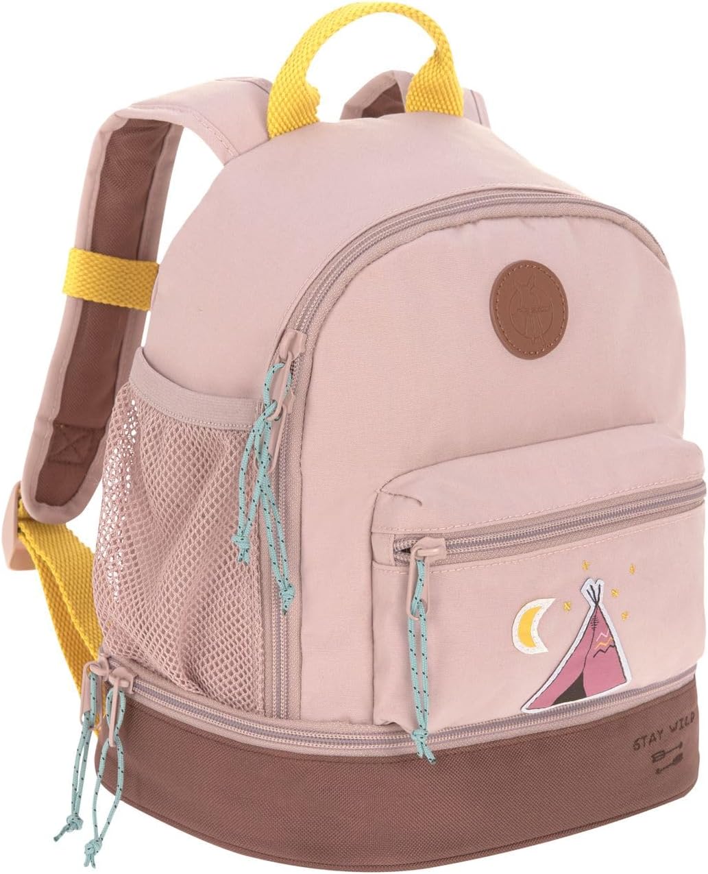 LÄSSIG Kinderrucksack mit Brustgurt Kindergartentasche Kindergartenrucksack 27 cm, 4,5 Liter oben, 1