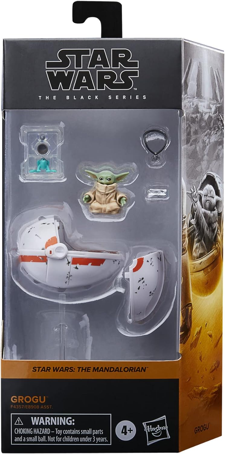 Star Wars Hasbro The Black Series Grogu, Figur zu The Mandalorian, passend zu 15 cm grossen Action-F