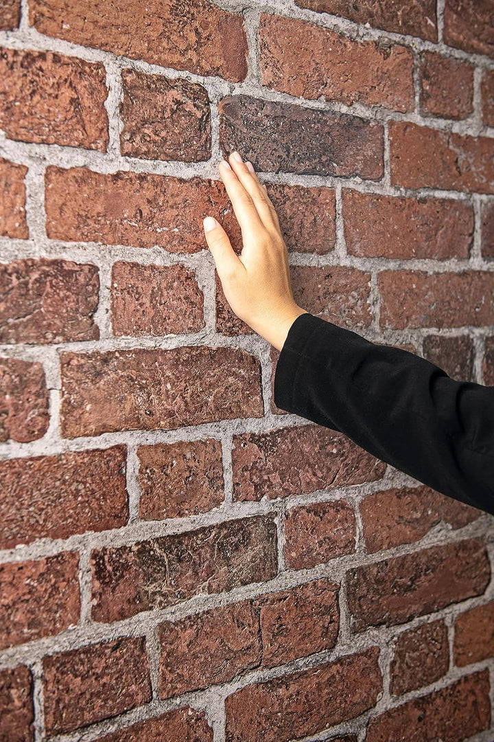 EGGER DecoWall DO004 Wismar Backstein - umweltschonende Alternative zu herkömmlichen Wandverkleidung