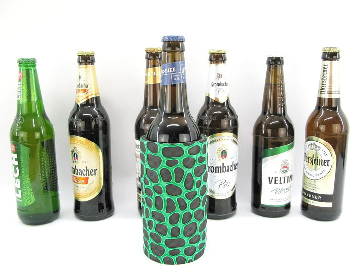 Getränkekühler 0,5l Flasche - Bierkühler - Neoprenkühler - passgenau ~Flaschenkühler~ für abgebildet