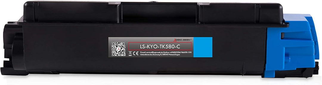 5 Toner kompatibel für TK580 TK-580 für Kyocera Ecosys P6021cdn, FS-C5150dn - Schwarz je 4.000 Seite