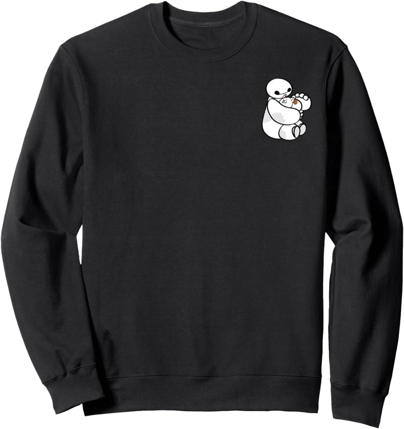 Disney Big Hero 6 Baymax And Mochi Left Chest Sweatshirt