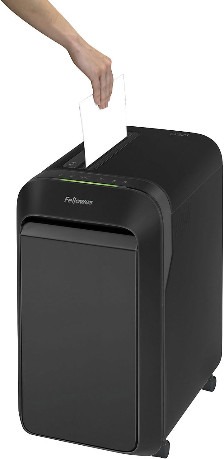 Fellowes 20 Blatt Aktenvernichter High Security (P5), Papierschredder für Büro, Powershred LX221, Mi