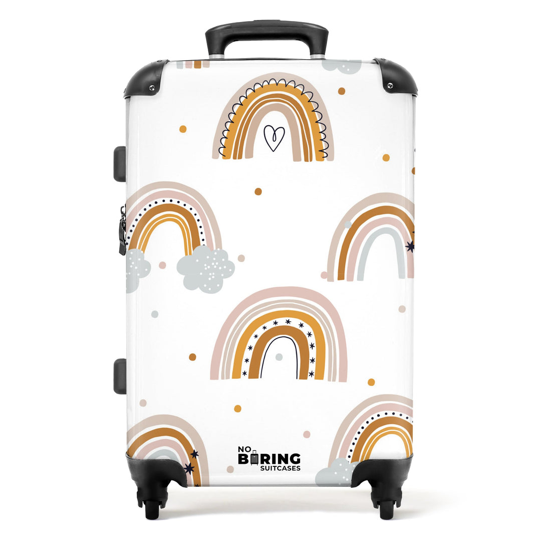 NoBoringSuitcases.com® Reisekoffer Kinder mädchen Mädchengeschenke Rollkoffer Reisekoffe Weichgepäck
