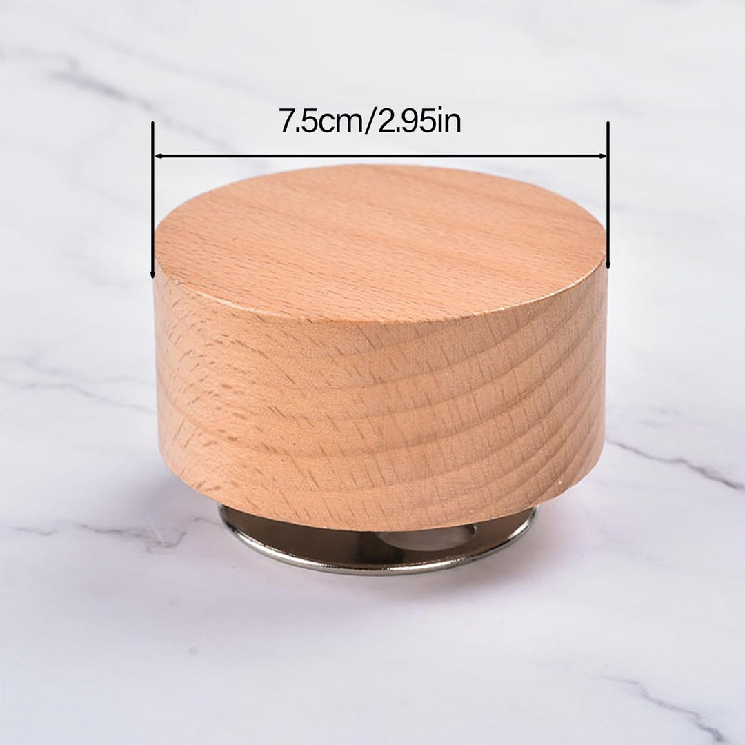 Spieluhr aus Holz mit rotierender Tierfigur-Bewegung, mechanische Spieluhr für Zuhause und Geburtsta