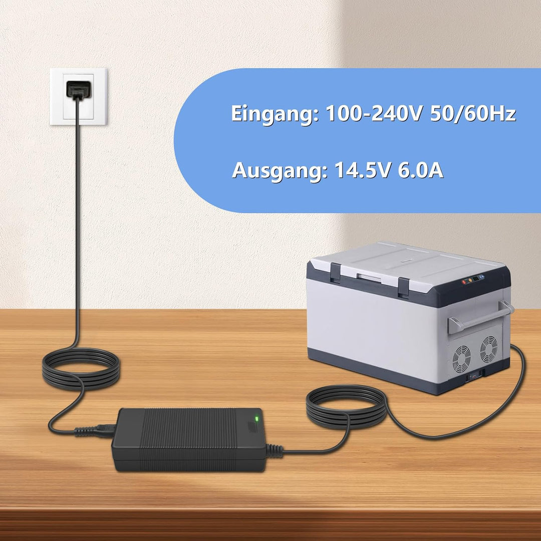 Strom-Ladegerät für Dometic, Waeco Kühlbox, Alpicool, ARB, ICECO, Kesse, CF-18, 230V Adapter, Auto K