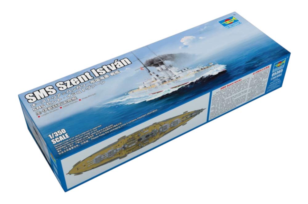 Trombettista 005365 1/350 SMS Szent Istvan, Mehrfarbig