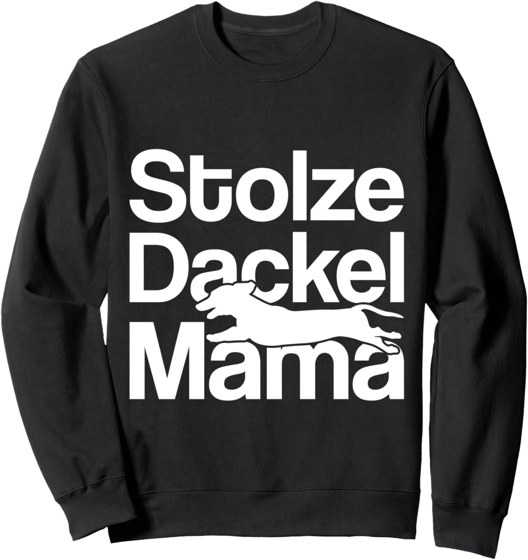 Hunde Mama Geschenk zum Muttertag Dackel Sweatshirt