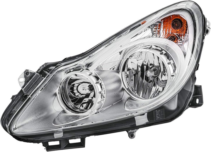 HELLA 1EG 354 534-011 Halogen-Hauptscheinwerfer - links - für u.a. Opel Corsa D (S07) Links (Fahrers