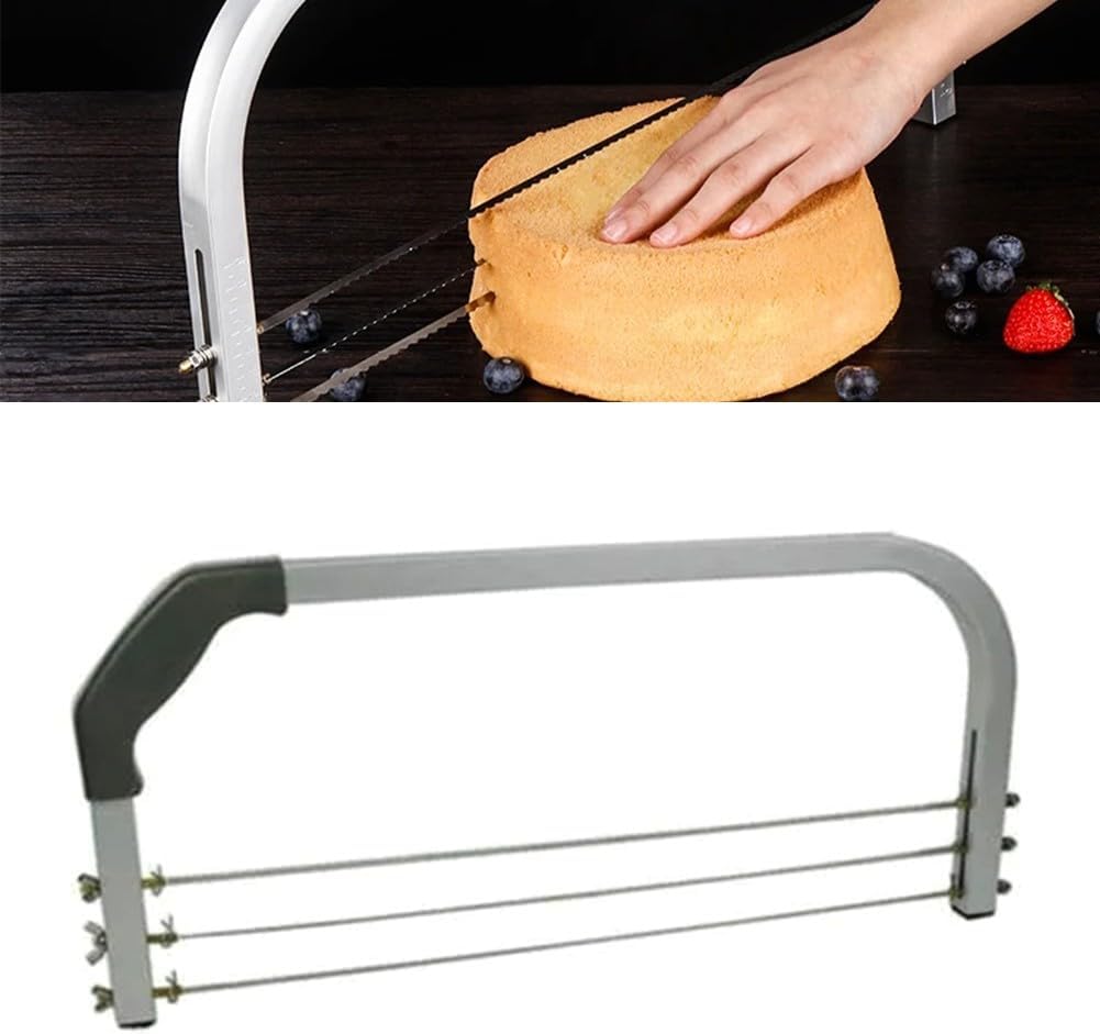 Mehrschichtiger Kuchenschneider, Nivellierer, multifunktionales Backzubehör, Käseschneider mit höhen