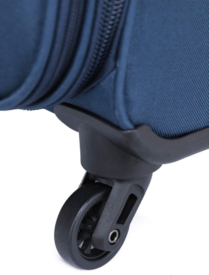 BEIBYE 4 Rollen Reisekoffer 3tlg.Stoffkoffer Handgepäck Kindergepäck Gepäck Koffer Trolley Set-XL-L-