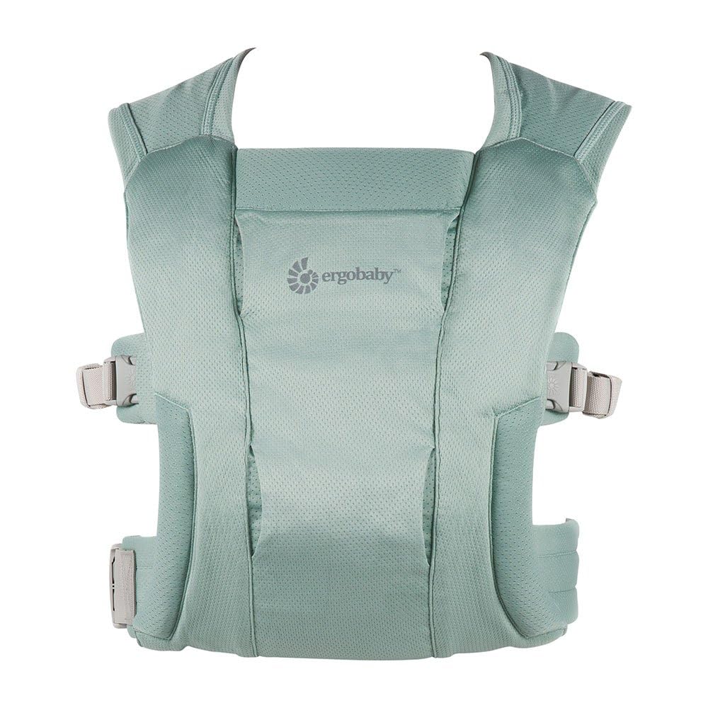Ergobaby Embrace Soft Air Mesh Babytrage für Neugeborene ab Geburt, 2-Positionen Bauchtrage Baby Tra