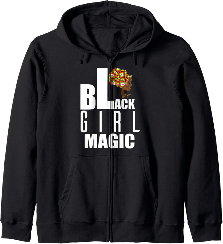 Oheneba: Black Girl Magic Melanin Queen Afro Kapuzenjacke