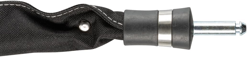 Allegion Netherland BV Unisex – Erwachsene Axa RLC+ 100/5,5 schwarz Einsteckkette, Mehrfarbig, 390mm