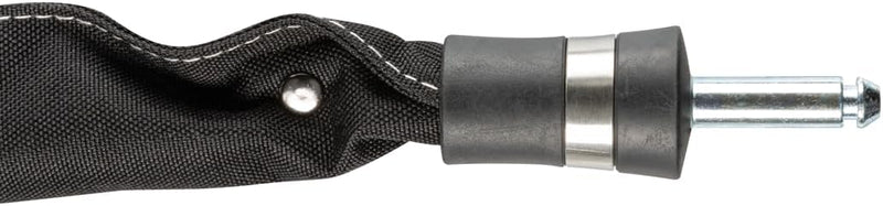 Allegion Netherland BV Unisex – Erwachsene Axa RLC+ 100/5,5 schwarz Einsteckkette, Mehrfarbig, 390mm