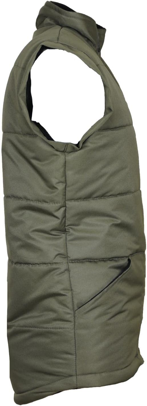 MS-Trachten Kinder Winter Reitweste Winterweste Mia Oliv Grün warm gefüttert 122-128 Grün, 122-128 G