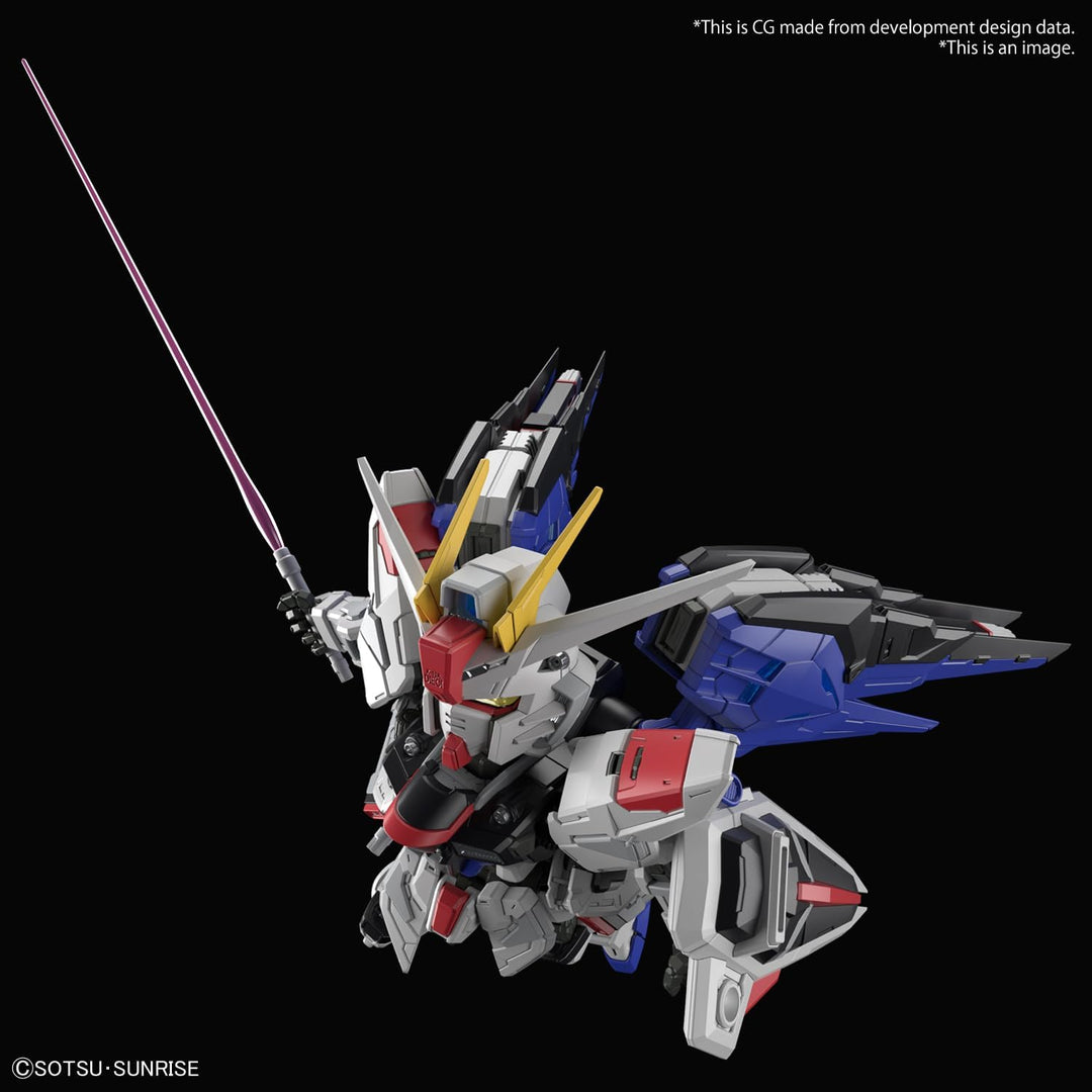 BANDAI SPIRITS(バンダイ スピリッツ) MGSD Mobile Suit Gundam Seed Freedom Gundam Farbkodiertes Kunststoffmodel