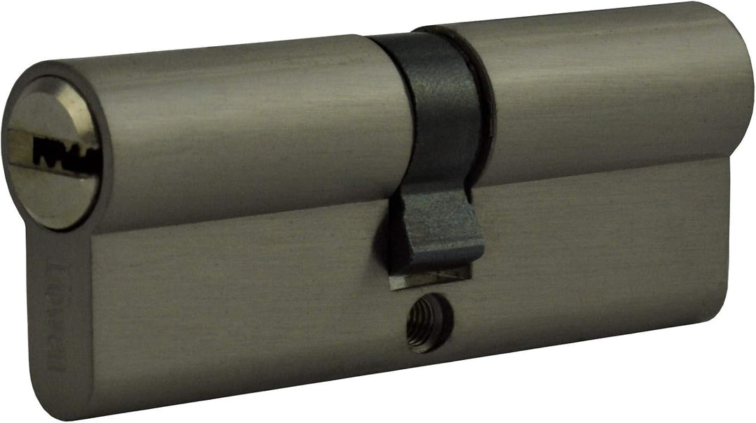 LÖWEN 60 mm 4x Zylinderschloss 30/30 Doppelzylinder gleichschliessend Massive Schliesszylinder inkl.