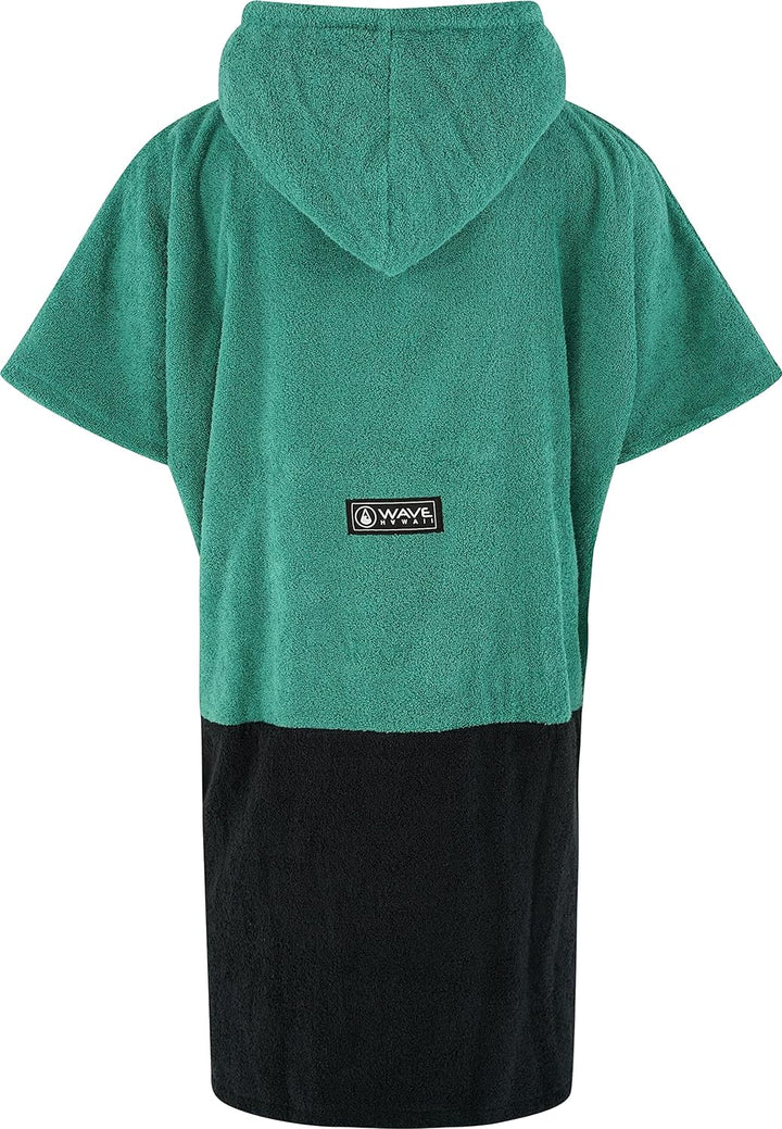 WAVE HAWAII Poncho Faro Surfponcho 100% Baumwolle für Körpergrössen von 160-190 cm Umkleidehilfe für