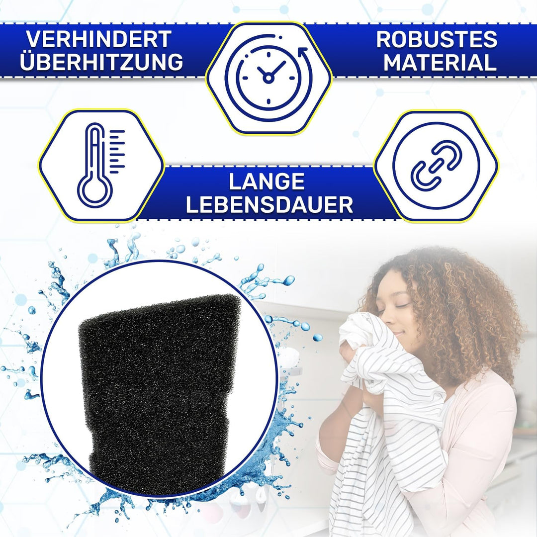 4 Stück Trockner Filter 240x155x10 mm mit dem Originalcode 2964840100 2964840200 für Beko für Grundi