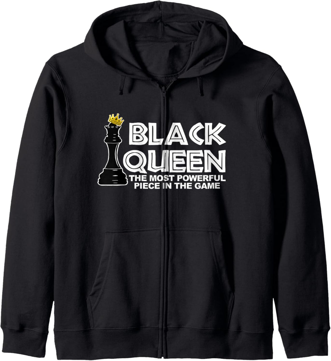 Black Queen the most powerful piece in the the game Kapuzenjacke