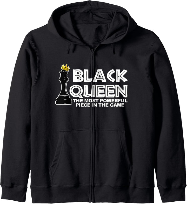 Black Queen the most powerful piece in the the game Kapuzenjacke