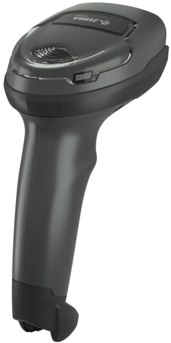 ZEBRA Barcode-Scanner DS4608-SR (DS4608-SR7U2100SGW), 2D, SR, USB, RS232, USB-Kit, Standfuss, schwar